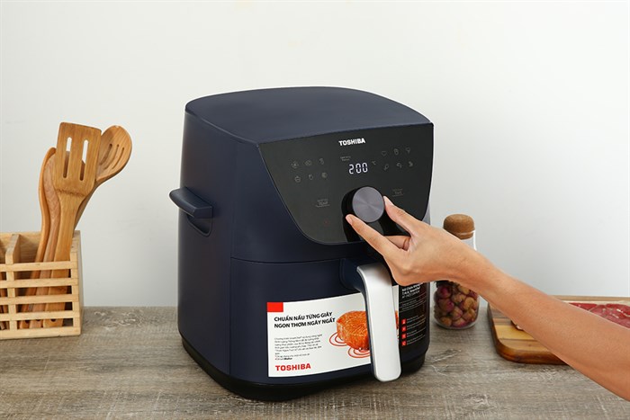 Nồi chiên không dầu Toshiba 7.4 lít AF-74CS2SRVN(B) Màu Xanh