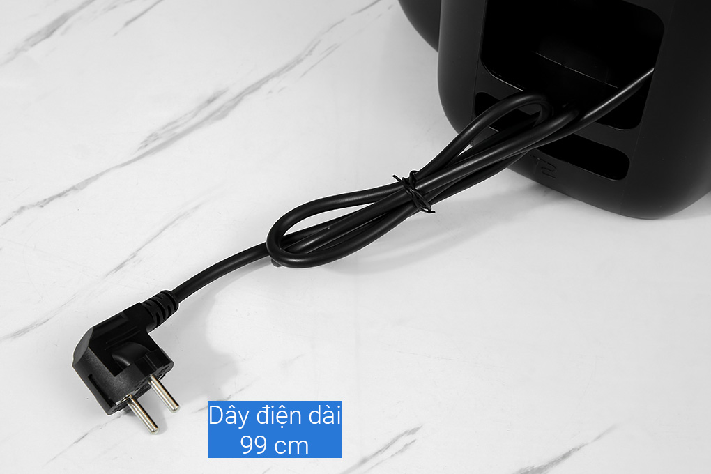 Nồi chiên không dầu Philips 8.3 lít HD9880/90 Màu Đen