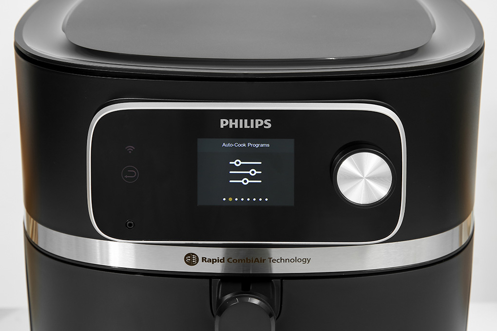 Nồi chiên không dầu Philips 8.3 lít HD9880/90 Màu Đen