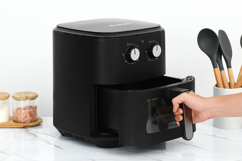 Nồi chiên không dầu Rapido SMART-7.0M 7 lít Màu Đen - Bạc