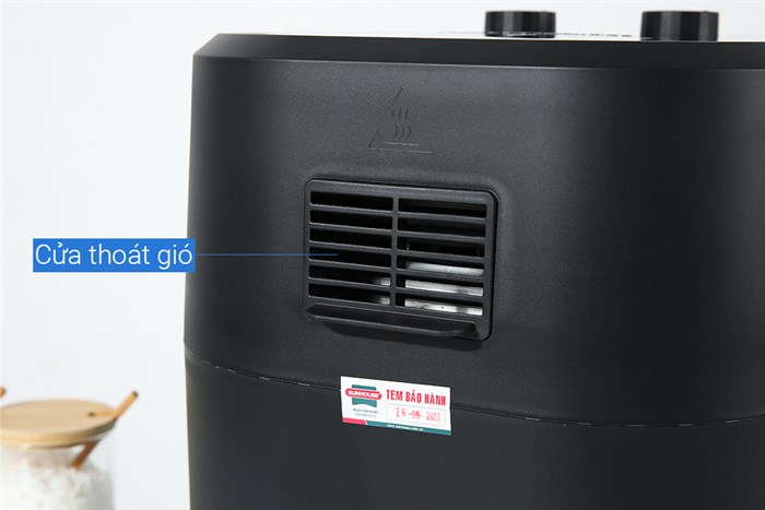 Nồi chiên không dầu Sunhouse 9 lít SHD4036 Màu Đen