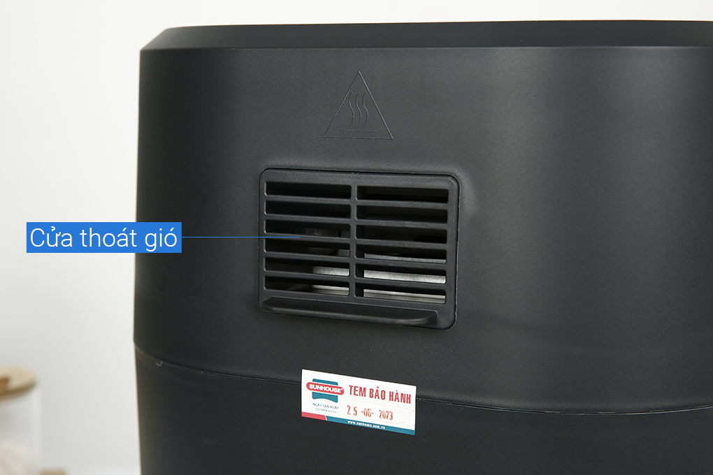 Nồi chiên không dầu Sunhouse SHD4089 9 lít Màu Đen