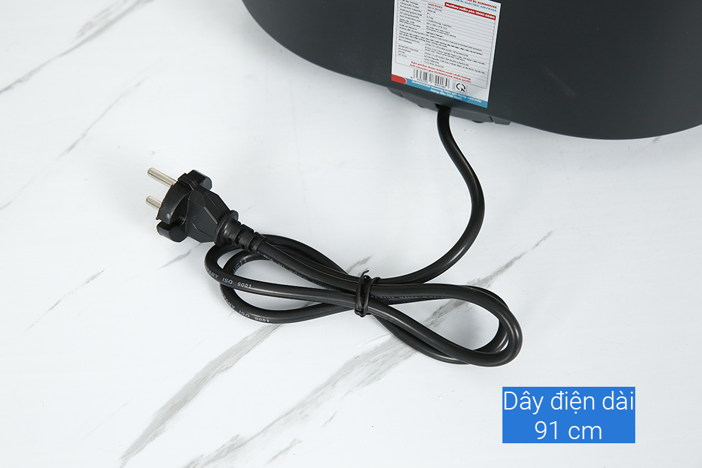 Nồi chiên không dầu Sunhouse SHD4089 9 lít Màu Đen