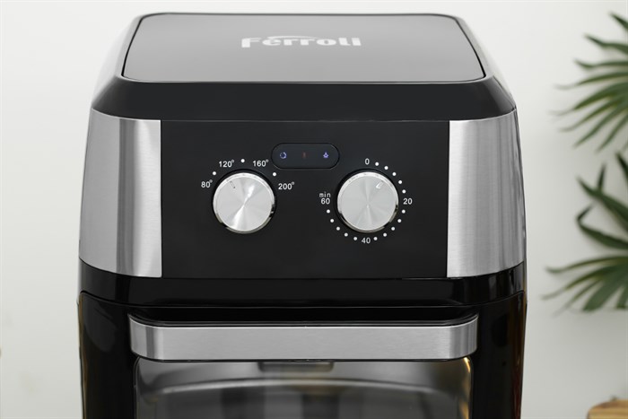 Lò chiên không dầu Ferroli 12 lít FAF-12M Màu Đen
