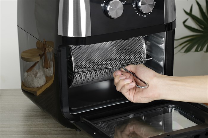 Lò chiên không dầu Ferroli 12 lít FAF-12M Màu Đen