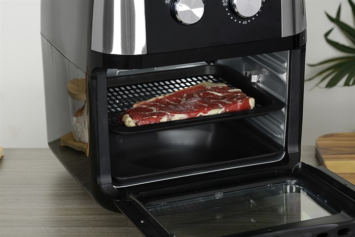 Lò chiên không dầu Ferroli 12 lít FAF-12M Màu Đen