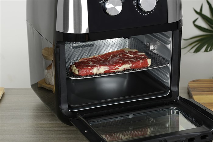 Lò chiên không dầu Ferroli 12 lít FAF-12M Màu Đen