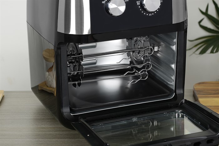 Lò chiên không dầu Ferroli 12 lít FAF-12M Màu Đen