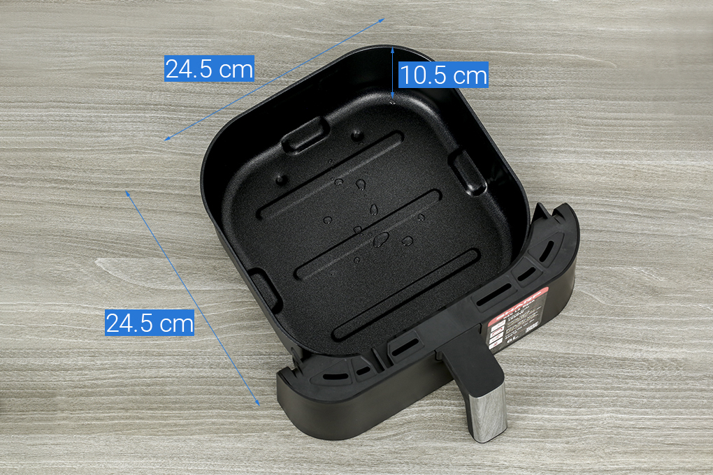 Nồi chiên không dầu Sharp 6 lít KF-AF60EV-BK Màu Đen