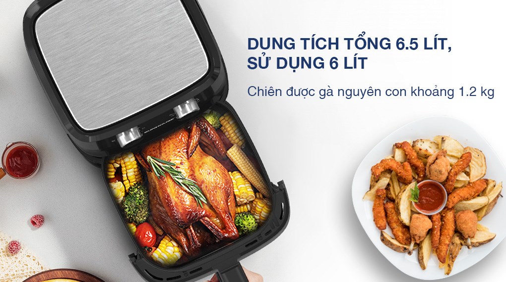 Nồi chiên không dầu Sunhouse 6.5 lít SHD4030