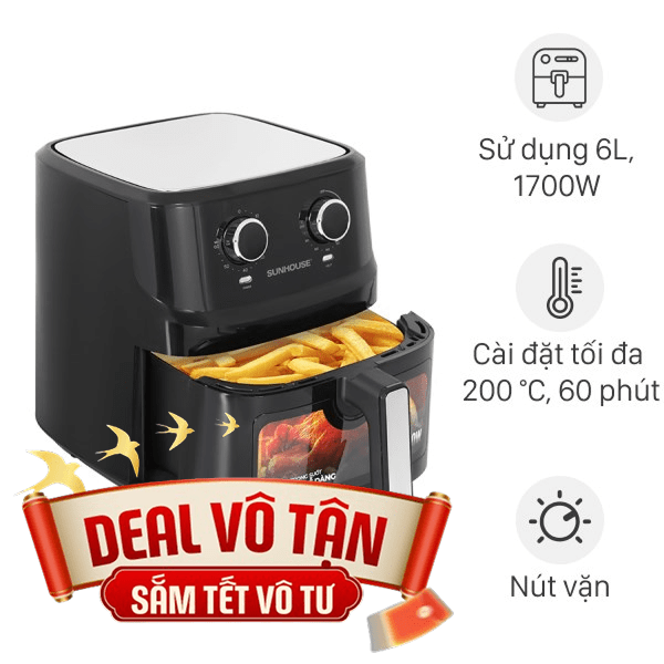 Nguyên liệu món ăn chiên trứng bằng nồi chiên không dầu