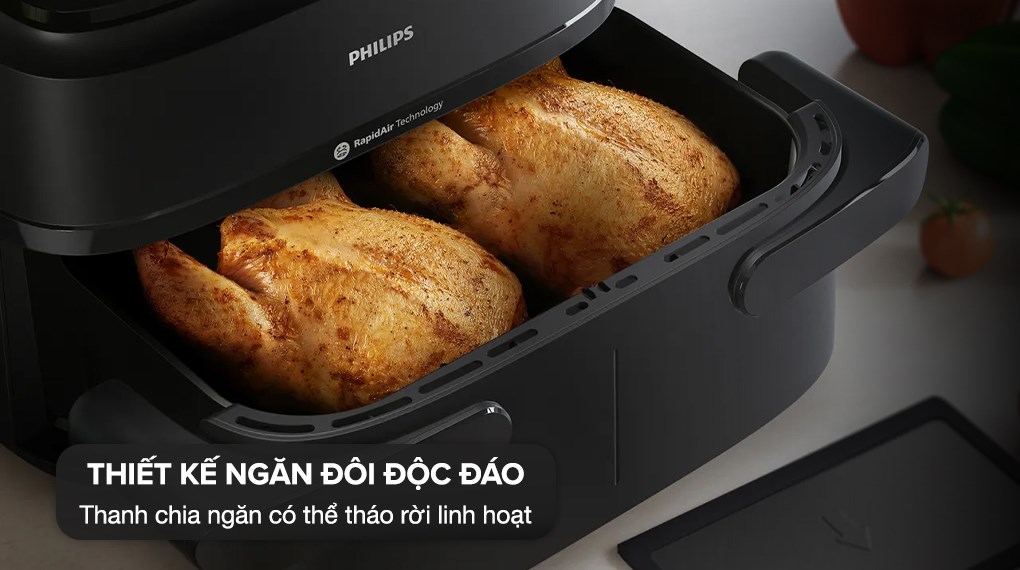 Nồi chiên không dầu Philips 7.1 lít NA150/00