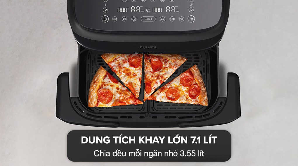Nồi chiên không dầu Philips 7.1 lít NA150/00