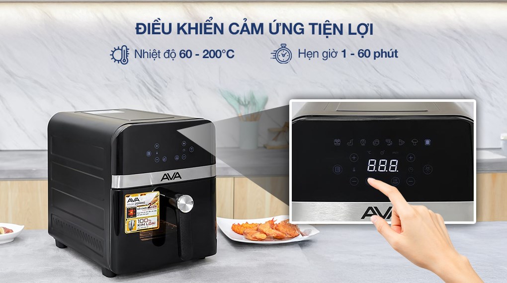 Nồi chiên không dầu AVA 9 lít ZG94WG
