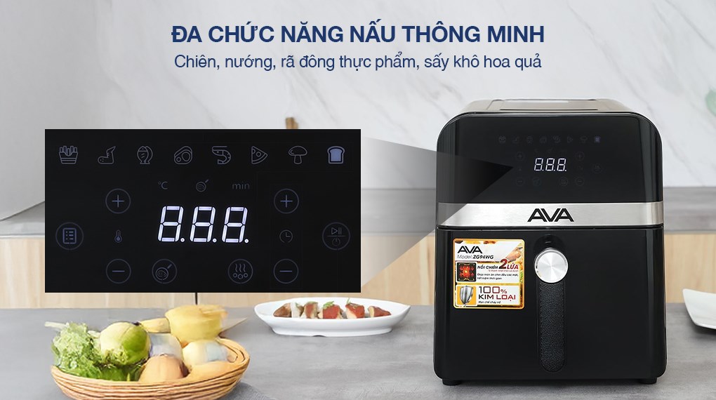 Nồi chiên không dầu AVA 9 lít ZG94WG