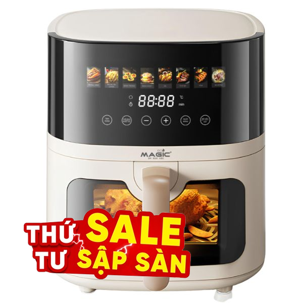 Nồi chiên không dầu Magic Eco 6 lít AC-125