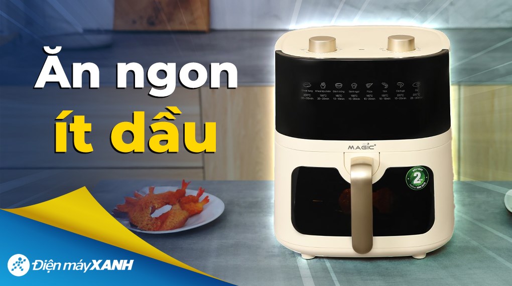Nồi chiên không dầu Magic Eco 6 lít AC-161