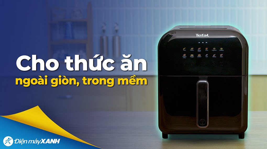Nồi chiên không dầu Tefal Window 6 lít EY821868