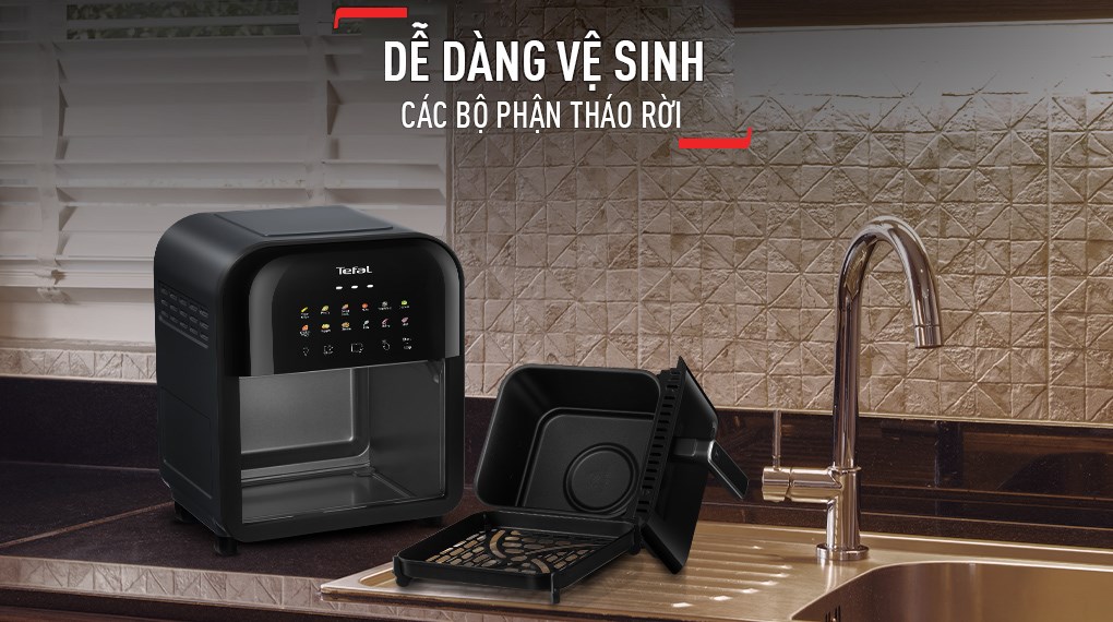 Nồi chiên không dầu Tefal Window 6 lít EY821868