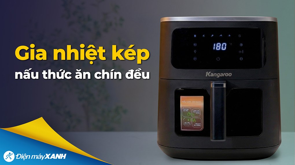 Nồi chiên không dầu Kangaroo 8 lít KGAF82DG