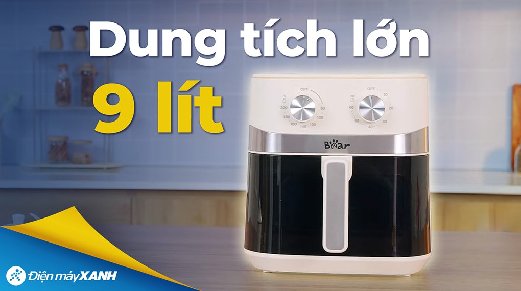 Nồi chiên không dầu Bear 9 lít AFR-215BF