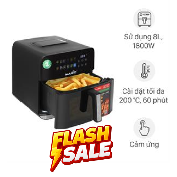 Nồi chiên không dầu Magic Eco 8 lít AC-162