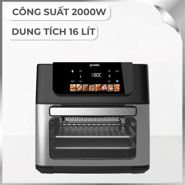 Nồi chiên không dầu Paveden 16 lít PAF-1622