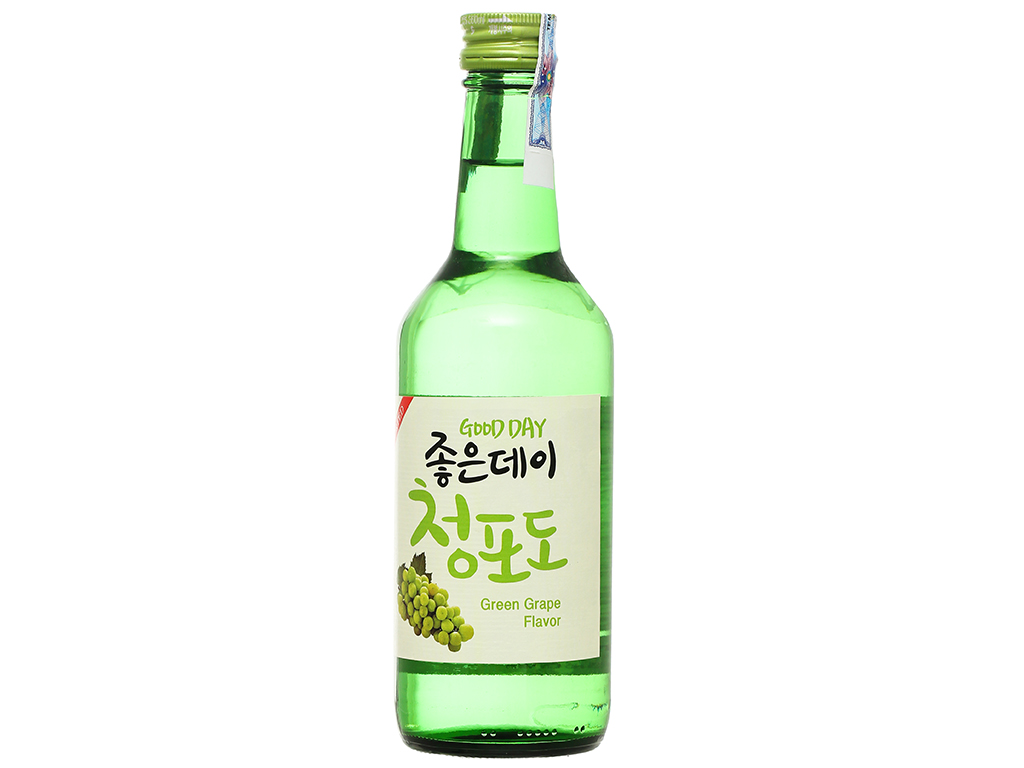 Rượu soju Good Day vị nho 12.5% chai 360ml 1