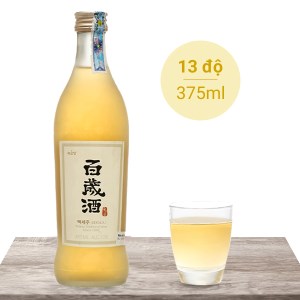 Rượu Bekseju Herrbal Rice 13% chai 375ml