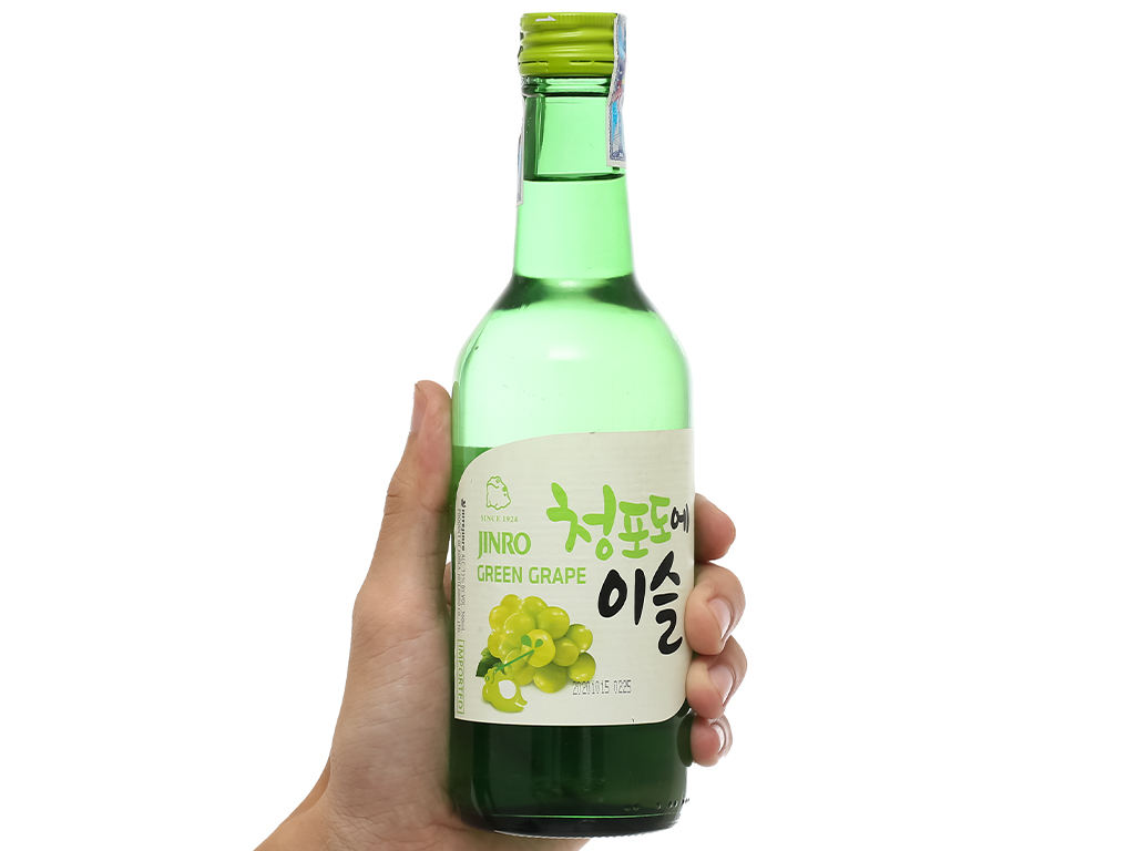 Rượu soju Jinro vị nho 13% chai 360ml 5
