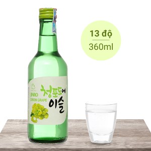 Rượu soju Jinro vị nho 13% chai 360ml