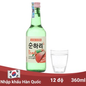 Korean Soju 12% Yogurt 360ml - Chum Churum