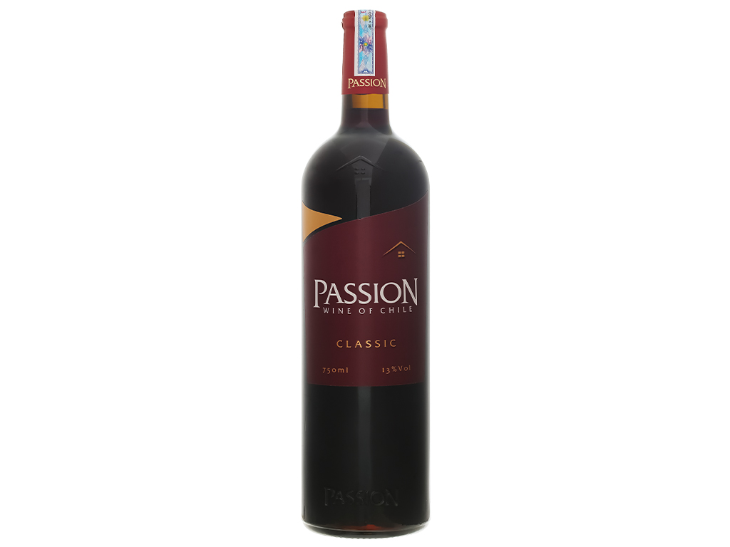 Rượu vang đỏ Passion Classic chai 750ml tại Bách hóa XANH