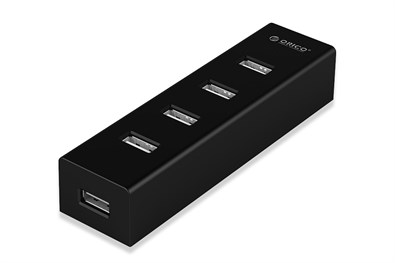 Bộ chia USB Hub 4 cổng USB 2.0 ORICO H4013-U2-03-BK Đen