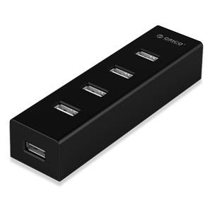 Bộ chia USB Hub 4 cổng USB 2.0 ORICO H4013-U2-03-BK Đen