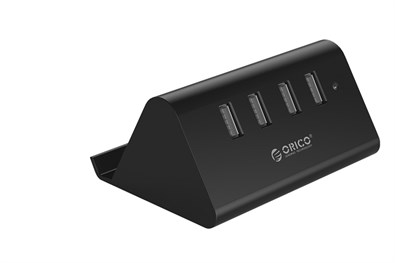 Bộ chia USB Hub 4 cổng USB 3.0 ORICO SHC-U3-BK Đen