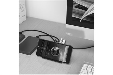 Bộ chia USB Hub 4 cổng USB 3.0 ORICO SHC-U3-BK Đen