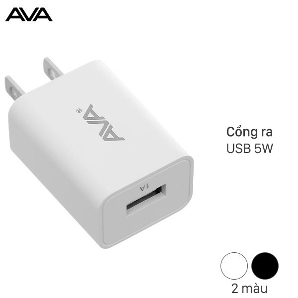 Adapter sạc USB 5W AVA DS432