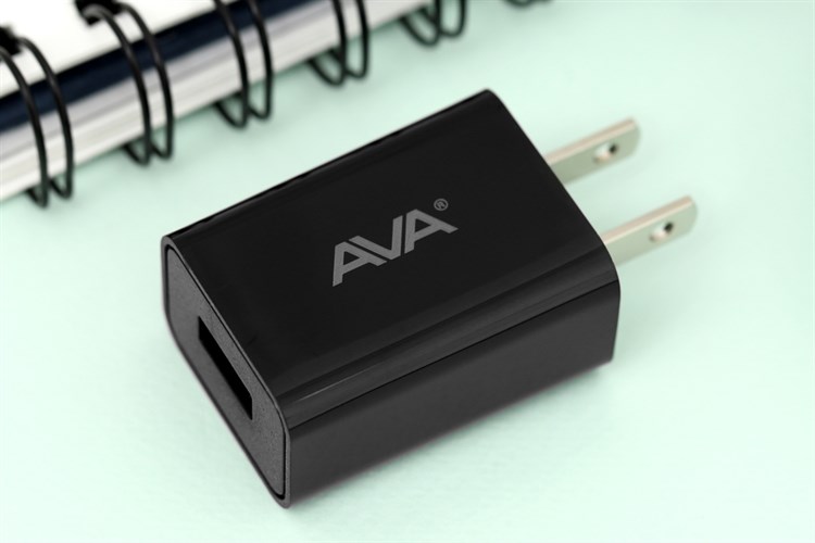 Adapter sạc USB 5W AVA DS432 Màu Đen