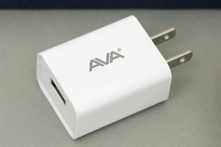 Adapter sạc USB 10.5W AVA DS433-WB Màu Trắng