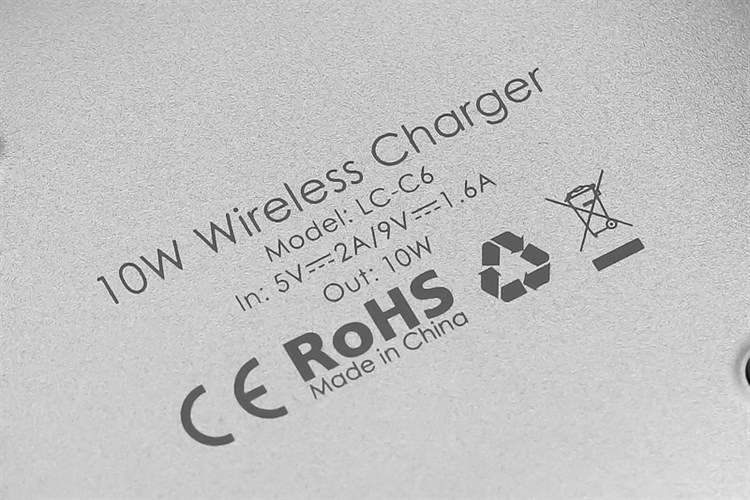 Đế sạc không dây Qi QC 3.0 10W AUKEY LC-C6 Màu Đen