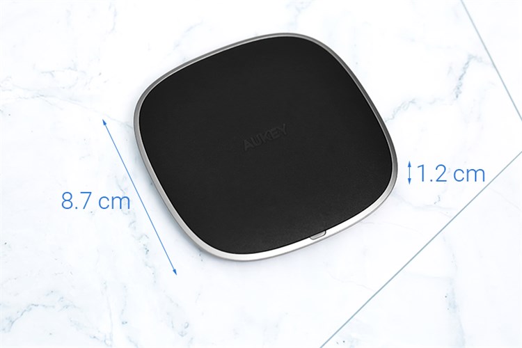 Đế sạc không dây Qi QC 3.0 10W AUKEY LC-C6 Màu Đen