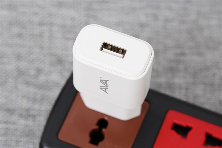 Adapter sạc USB 10W AVA DS498-TB Màu Trắng