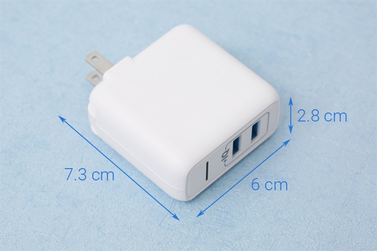 Adapter sạc 2 cổng USB 12W Anker PowerPort Elite 2 - A2023 Màu Trắng