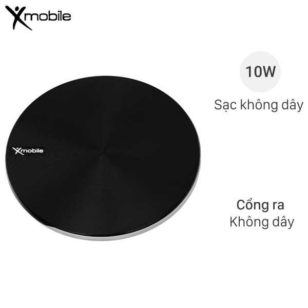 Đế sạc không dây Qi 10W Xmobile TS-C106W-B