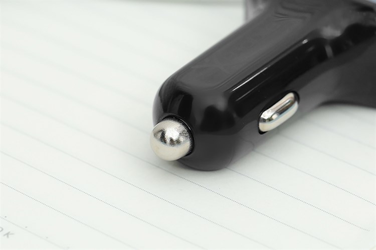 Sạc xe hơi 3 cổng Type C QC 3.0 18W Xmobile SN-155 Màu Đen - Xám