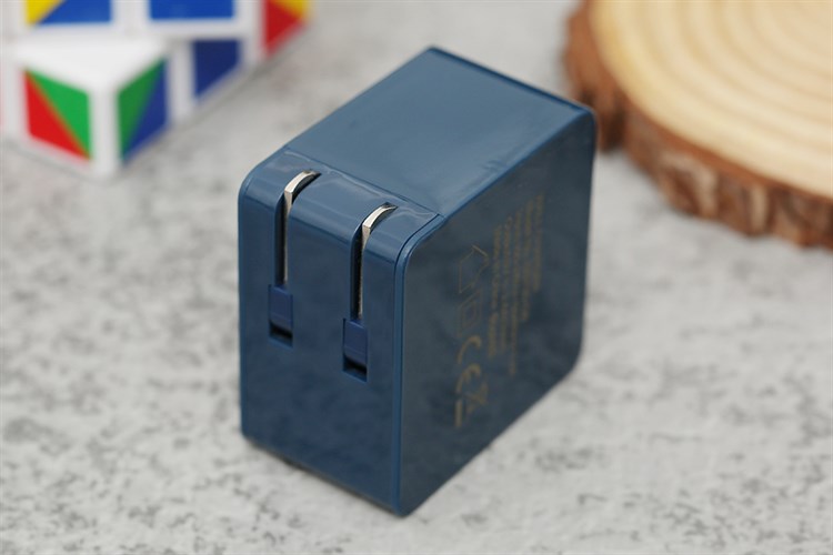 Adapter sạc 2 cổng USB 17W Dual Xmobile DS730-DB Màu Xanh Dương