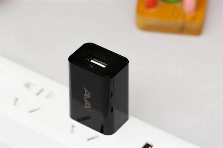 Adapter Sạc 1A AVA DS432X Màu Đen