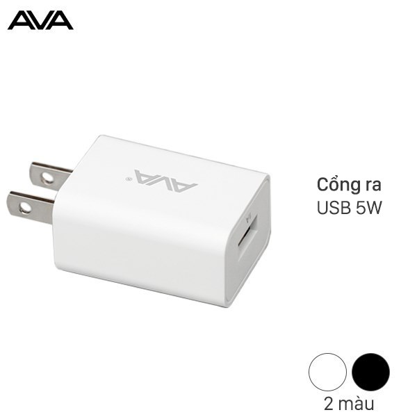 Adapter sạc USB 5W AVA DS432X