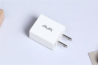 Adapter sạc USB 12W AVA ASUC62a trắng